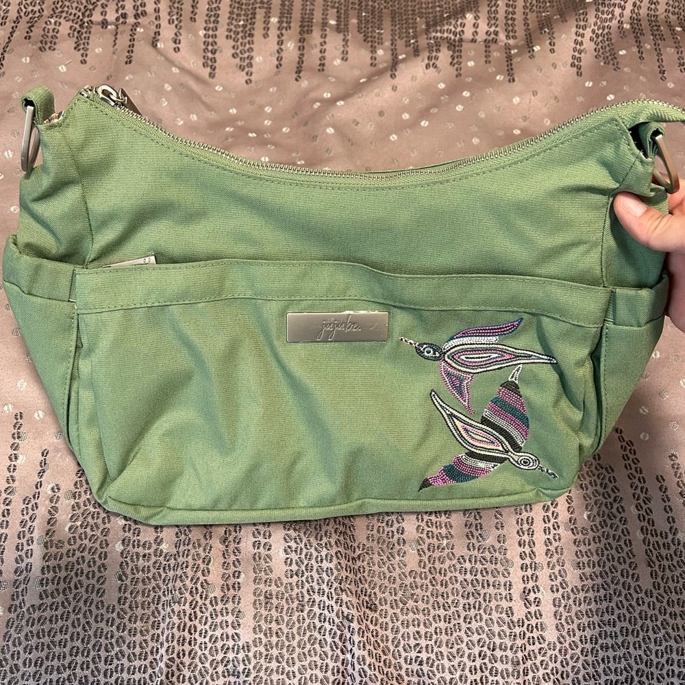 Jujube NWT HoboBe Embroidered Jade!